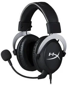 HyperX Gaming pro czarno-srebrne (HX-HS5CX-SR) - Słuchawki - miniaturka - grafika 1