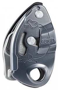 Petzl Przyrząd asekuracyjny GRIGRI kolor szary - Sprzęt wspinaczkowy - miniaturka - grafika 1
