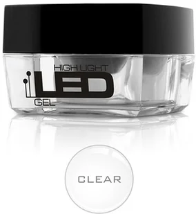 Silcare żel High Light LED Clear 30g - Żele do paznokci - miniaturka - grafika 1