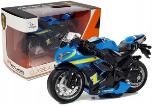 Motocykl z Naciągiem i Dźwiękiem 114 Zielony - Jeździki dla dzieci - miniaturka - grafika 8
