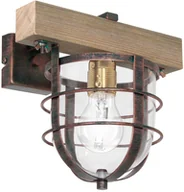 Lampy ścienne - Luminex Kinkiet ANDER 1xE27/60W/230V jasnobrązowy - miniaturka - grafika 1