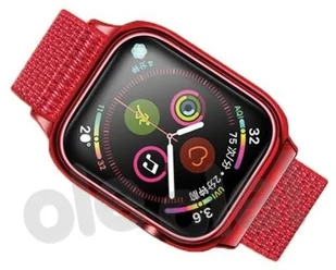 Apple USAMS USAMS pasek z etui Watch 4 US-ZB074 ZB74IW3 - Akcesoria do pulsometrów i zegarków sportowych - miniaturka - grafika 1