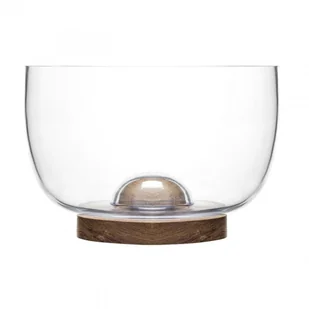 Sagaform Miska do sałaty z podstawką Oval Oak (5017604) - Inne sztućce - miniaturka - grafika 2