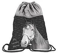 Worki na buty - Paso Worek na buty Horse czarno-szary - miniaturka - grafika 1