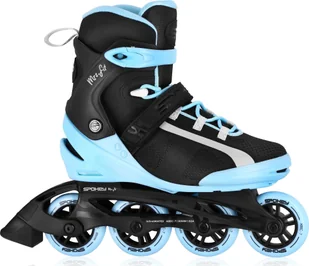 Spokey Rolki MrsFIT rekreacyjne czarne r 39 940763 - Rolki - miniaturka - grafika 9
