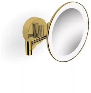 Stella lusterko kosm x3 Led złoty 22.00230-G - Lusterka do makijażu - miniaturka - grafika 1