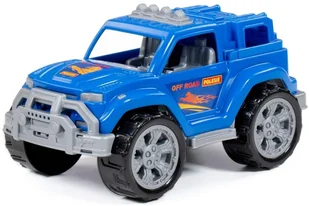 Wader Auto Jeep 26x15x15 P Legionista niebieski Siat - Samochody i pojazdy dla dzieci - miniaturka - grafika 1