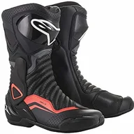 Buty motocyklowe - Alpinestars SMX 6 V2 buty motocyklowe, czarne/czerwone 47 - miniaturka - grafika 1
