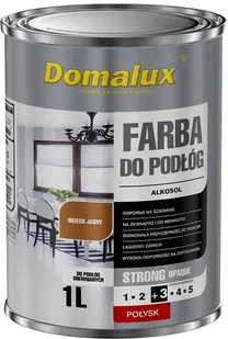 Domalux Farba  Alkosol jasny orzech 1 l - Farby do metalu - miniaturka - grafika 1