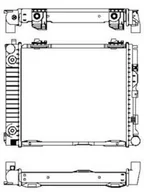 Chłodnice - NRF Chłodnica, układ chłodzenia silnika 507676 - miniaturka - grafika 1