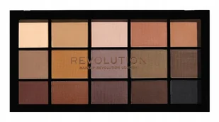 Makeup Revolution RE-LOADED PALETA CIENI BASIC MATTES - Cienie do powiek - miniaturka - grafika 3