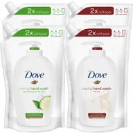 Mydła - Dove Nawilżające Mydło w płynie Zapas 4 x 500ml - miniaturka - grafika 1