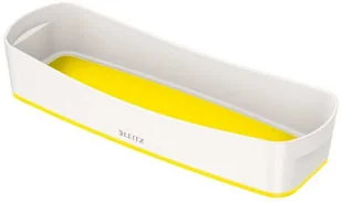 Biało-żółty stołowy podłużny organizer MyBox – Leitz - Akcesoria na biurko - miniaturka - grafika 2