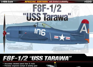 Academy F8F-1/2 "USS Tarawa" 12313 - Modele do sklejania - miniaturka - grafika 1