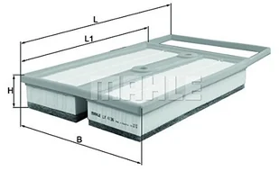 Knecht knecht LX 4136 filtr powietrza LX 4136 - Filtry powietrza - miniaturka - grafika 1