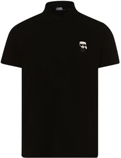 Jagerfeld KARL KARL Męska koszulka polo, czarny - Koszulki męskie - miniaturka - grafika 1
