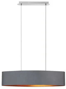 Rabalux Monica szara lampa wisząca 2542 2542 - Lampy sufitowe - miniaturka - grafika 1