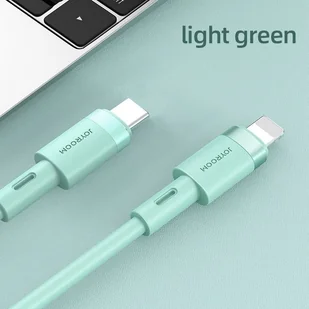 Joyroom Kabel Typ C- Lightning 120cm Green - Kable USB - miniaturka - grafika 6