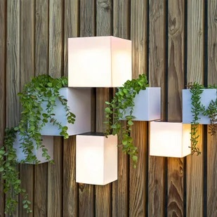 NewGarden Wally lampa solarna LED, 18x18 cm - Lampy ogrodowe - miniaturka - grafika 1
