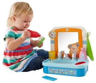 Fisher Price Edukacyjna Umywalka Malucha DRH25 - Zabawki interaktywne dla dzieci - miniaturka - grafika 6