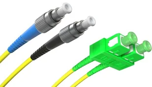 APC Opto Patchcord Opto FC/UPC-SC SM duplex 2m - Patchcordy - miniaturka - grafika 1