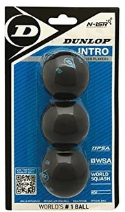 Dunlop rakieta do squasha piłeczki, 3 sztuki 700106 - Squash - miniaturka - grafika 1