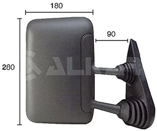 ALKAR 9202975 lusterko zewnętrzne 9202975 - Lusterka samochodowe - miniaturka - grafika 1
