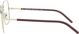 Prada Okulary korekcyjne PR 56WV 09B1O1 - Okulary korekcyjne, oprawki, szkła - miniaturka - grafika 3