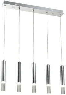 Lampa wisząca LED Gwen 5 x 5 W chrom 330505-06 - Lampy sufitowe - miniaturka - grafika 1