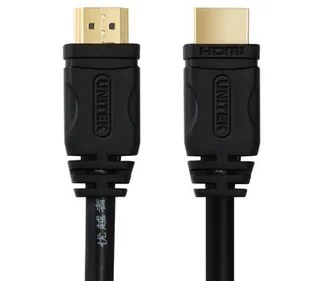 Unitek KABEL HDMI M/M 1,0m v1.4; GOLD; BASIC Y-C136 - Kable - miniaturka - grafika 5