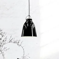 Lampy sufitowe - FRITZ HANSEN Caravaggio P2 połysk czarny/czarny - miniaturka - grafika 1