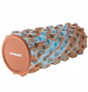 Springos Roller do masażu brązowy FR0011 - Akcesoria do masażu - miniaturka - grafika 1