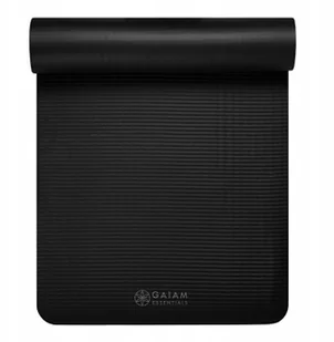 GAIAM Mata Do Ćwiczeń Fitness 10 MM Z Paskiem Czarn. - Maty do ćwiczeń - miniaturka - grafika 5