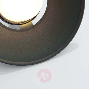 LINDBY Lampa wisząca zewnętrzna LED Cassia, ciemnoszara - Lampy ogrodowe - miniaturka - grafika 5
