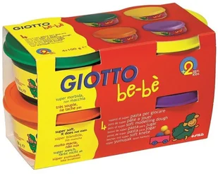 Bebe Ciastolina 4x100gr zestaw 2 - Masy plastyczne - miniaturka - grafika 3
