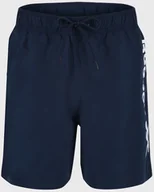 Stroje kąpielowe - Reebok Męskie szorty kąpielowe Yestin Navy - miniaturka - grafika 1