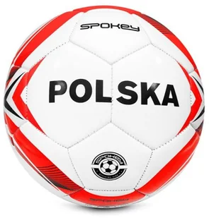 Spokey Piłka nożna Polska 2020 Czarno-biało-czerwony - Piłka nożna - miniaturka - grafika 3