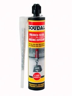 Soudal Kotwa chemiczna SOUDAFIX P300-SF 280 ml - Silikony - miniaturka - grafika 1