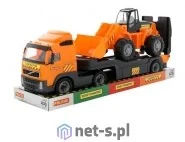 POLESIE Auto Holownik Traktor Ladowarka Volvo 58423 - Samochody i pojazdy dla dzieci - miniaturka - grafika 1