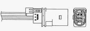 NGK Sonda lambda 93525 UAA0004-VW002 93525 - Sondy lambda - miniaturka - grafika 1