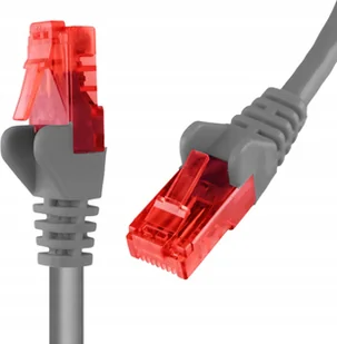Kabel RJ45 CAT 6 U/UTP AWG24 szary 30m - Pozostałe akcesoria sieciowe - miniaturka - grafika 2