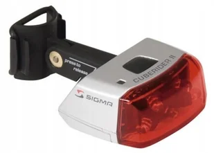 Sigma * Sport Cuberider II Tylna Lampka Led 5 Diód - Lampki rowerowe - miniaturka - grafika 1