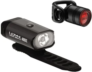 LEZYNE Mini Drive 400 Femto Drive Pair Black/Hi Gloss - Lampki rowerowe - miniaturka - grafika 1