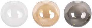 EULUNA Lampa wisząca Glassy 6-pkt. prosta, grafitowa - Lampy sufitowe - miniaturka - grafika 6