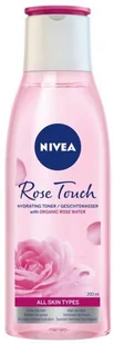 Nivea Rose Touch tonik do twarzy 200ml 105233-uniw - Toniki i hydrolaty do twarzy - miniaturka - grafika 1