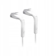 Patchcordy - Ubiquiti Kabel Patchcord cat. 6 U/utp 0,3m biały - miniaturka - grafika 1