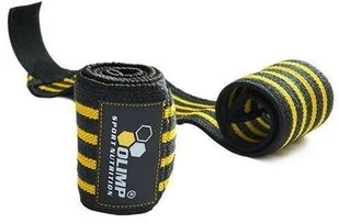 Olimp Usztywniacze nadgarstków - Yellow Black - Pozostały sprzęt i akcesoria do ćwiczeń - miniaturka - grafika 1