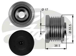 GATES Alternator - sprzęgło jednokierunkowe GATES OAP7055 - Uszczelki silnikowe - miniaturka - grafika 1