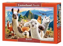 Puzzle 1000 el C-104758-2 Llamas Selfie - Puzzle - miniaturka - grafika 2