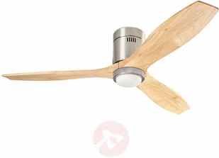 LEDS-C4 Stem wentylator sufitowy DC, LED, jasne drewno - Wentylatory sufitowe - miniaturka - grafika 1